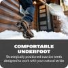 Yaktrax Adventure Grip – Durable Winter Traction Device with Stainless Steel Spikes for Ice and Snow, Flexible Thermoplastic Rubber Upper, Fits Various Footwear, Ideal for Hiking and Mountaineering(X-Large)