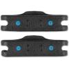 Yaktrax Quick Trax Studded Traction Shoe Bands (1 Pair), Black