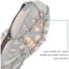 Yaktrax Traverse Heavy-Duty Traction Spikes for Walking on Snow and Ice (1 Pair)