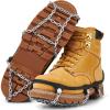 Yaktrax Traction Chains for Walking on Ice and Snow (Pair)(X-large)