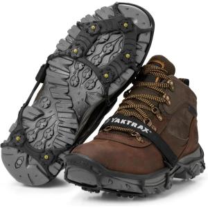 Yaktrax Spikes for Walking on Ice and Snow (1 Pair)(Small/Medium (Shoe Size: W 5-9/M 3.5-7.5))
