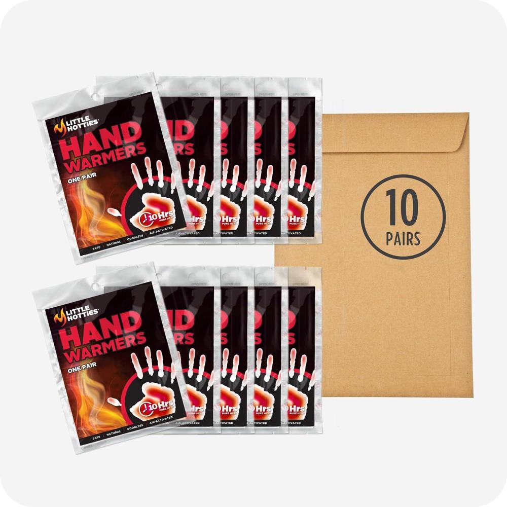 imageLittle Hotties Hand Warmers Bundle Warmers for AllDay Cold Weather Comfort10Pack