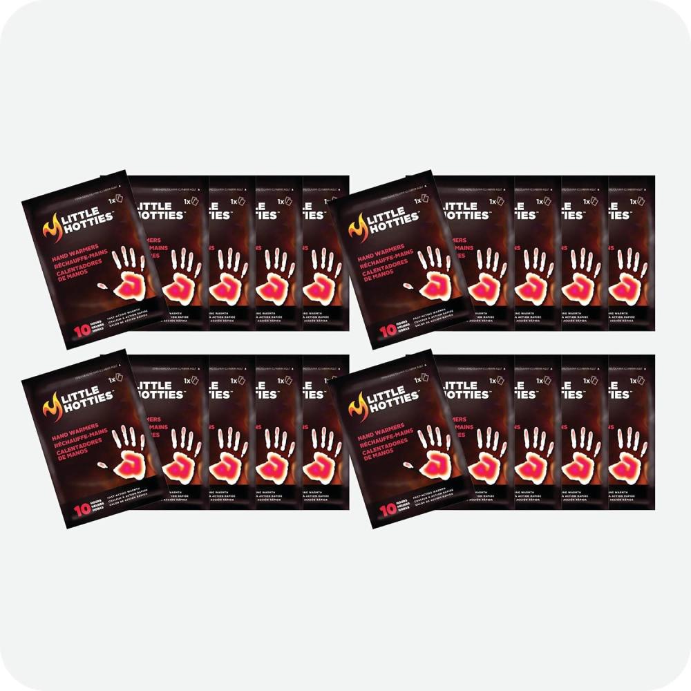 imageLittle Hotties Hand Warmers Bundle Warmers for AllDay Cold Weather Comfort20Pack
