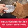 Little Hotties Thermal Insole – Versatile Trim-to-Fit Design, Cold-Resistant, Comfortable Cushioning, One Size Fits Most, for Winter Footwear(2 Pairs)