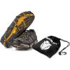Yaktrax Walk Traction Cleats – 360-Degree Grip on Snow, Ice, & Multi-terrain Surfaces – Elastic Outer Band w/ Easy-On/Off Heel Tab & 1.2mm Zinc-coated Steel Coils – Abrasion & Rust Resistant – Unisex(Walk Plus)