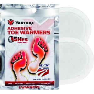 Yaktrax Adhesive Toe Warmer(10 Pair)