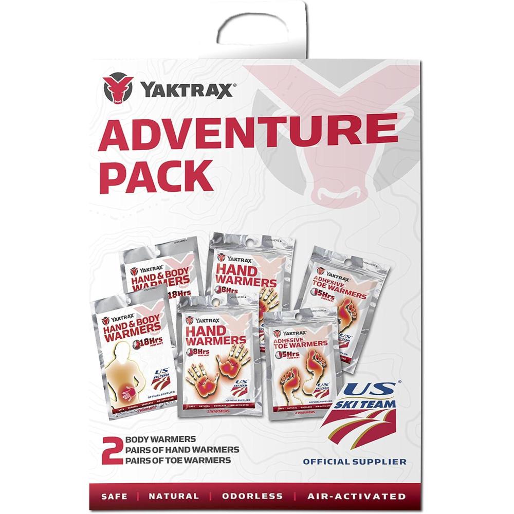 imageYaktrax Hand Warmer Body Warmer and Toe Warmer Adventure Pack