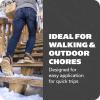 Yaktrax Quick Chains Traction Cleats – 360-Degree Grip on Snow, Ice, & Multi-Terrain Surfaces – Abrasion & Rust Resistant – Unisex(X-Large)