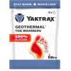 Yaktrax Geothermal Toe Warmers- Air-Activated, Up to 6 Hours of Heat – Compact Warmth for Outdoor Activities, Winter Sports, and Cold-Weather Comfort(10 Pack)